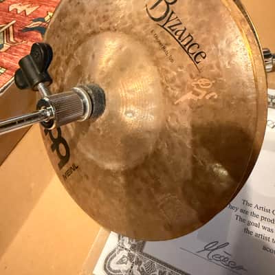 Meinl 8" Artist Concept Benny Greb Crasher Hi-Hat Cymbals (Pair) 2018 - Present - Traditional image 4