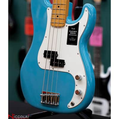 Fender Player II Precision Bass, Maple Fingerboard, Aquatone Blue image 8