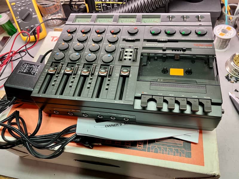 TASCAM Porta One Ministudio 4-Track Cassette Recorder | Reverb