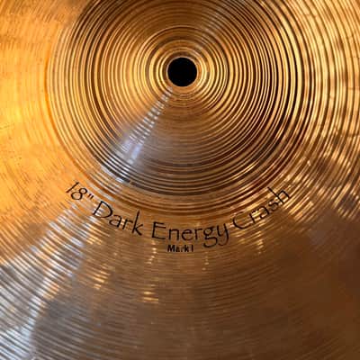 PAISTE DARK ENERGY CRASH 18” Beautiful! 1470 g Sound Amazing! DON’T Pay $614! image 4