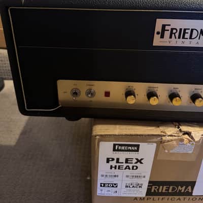 Friedman PLEX 2-Channel 50-Watt Guitar Amp Head 2024 - Present - Black image 2