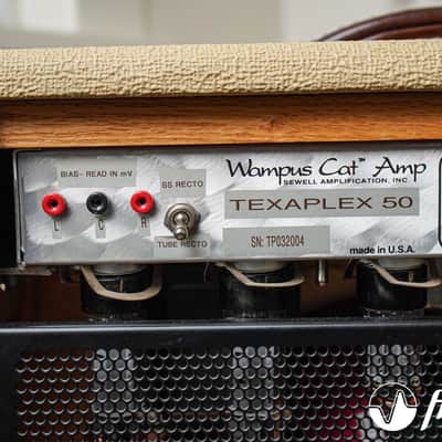 Sewell Amplification Wampus Cat Texaplex 50 Combo Amplifier - 2004 image 13