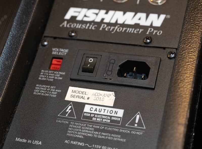 Fishman Fishman Acoustic Performer Pro 1990's - Made in USA | Reverb