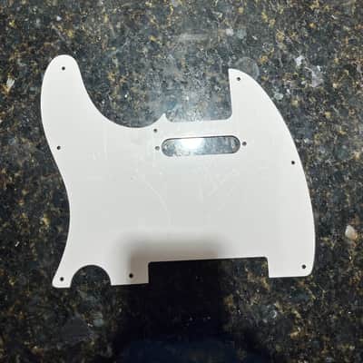 White Pickguard from Squier Telecaster image 2