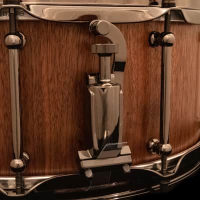 Woodland Percussion 14x6" Walnut Stave Snare Drum image 6