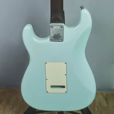 2019 Schecter USA Custom Shop Nick Johnston Trad-USA “Wembley” Atomic Frost image 6
