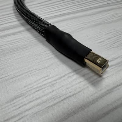 USB audio cable homemade music cable handmade image 2