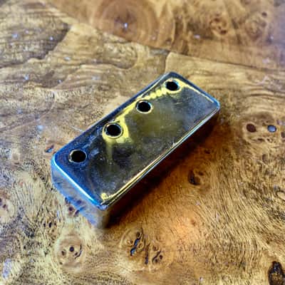 Gibson EB-2d EB-3 bass mini humbucker pickup cover 1960 Chrome original vintage USA image 1