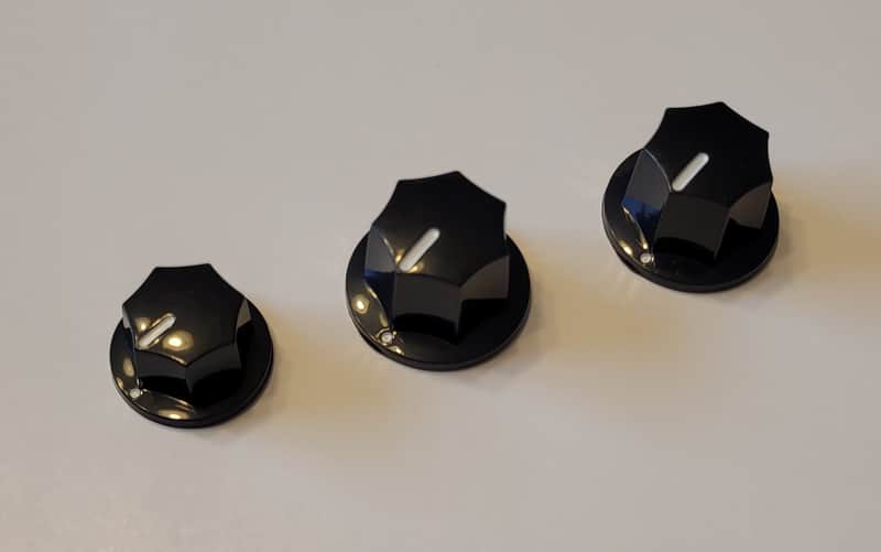 Jazz Bass /Mustang Bass Knobs set of 3 by Budreau Guitars image 1