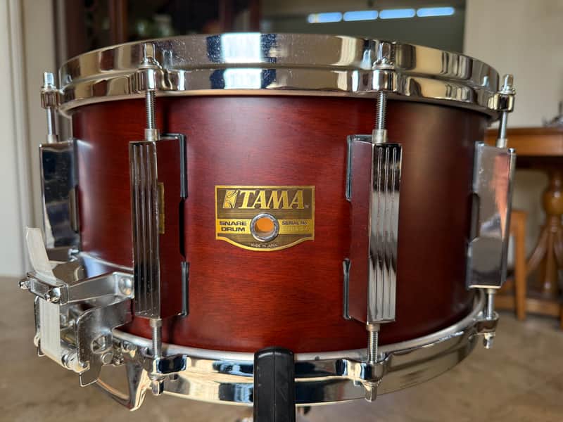 Tama 14 Ply 7x14 Heavy Birch AW3170 18mm MASTERCRAFT Snare Drum - Antique Brown (AB) image 1