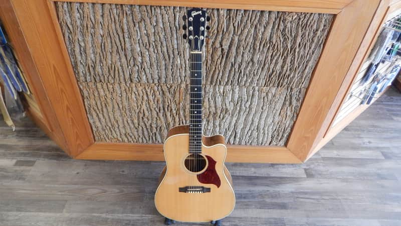 2008 Gibson Songwriter Deluxe Cutaway EC Ovangkol image 1