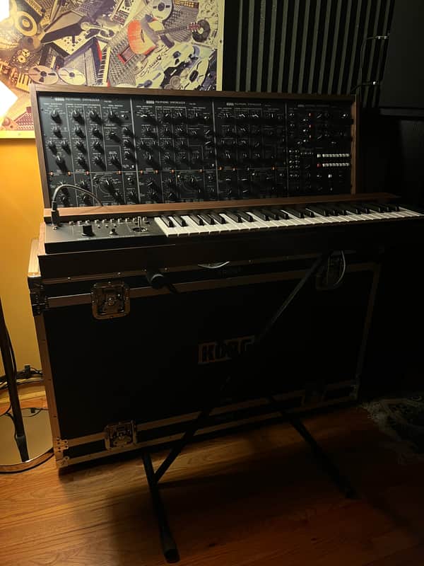 Korg PS-3300 49-Key 49-Voice Semi-Modular Polyphonic Synthesizer Reissue 2025 - Wood image 1