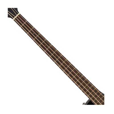 Used Fender CB-60SCE Bass - Black w/ Laurel FB image 3