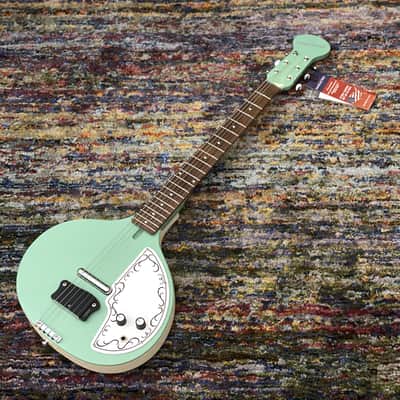 Danelectro Baby Sitar - Vintage Aqua (New Finish for 2020) - Psychedelic tones, surf style! image 7