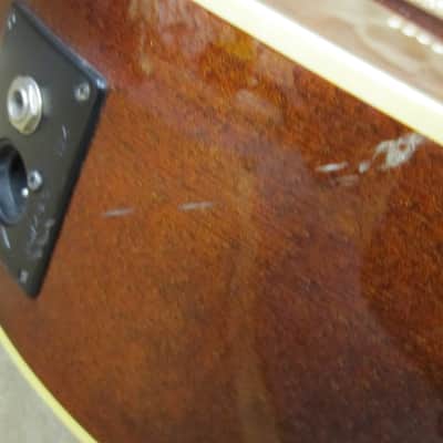 1998 Epiphone Jeff "Skunk" Baxter Acoustic/Electric Mahogany Rare Model! Free US Shipping! image 17