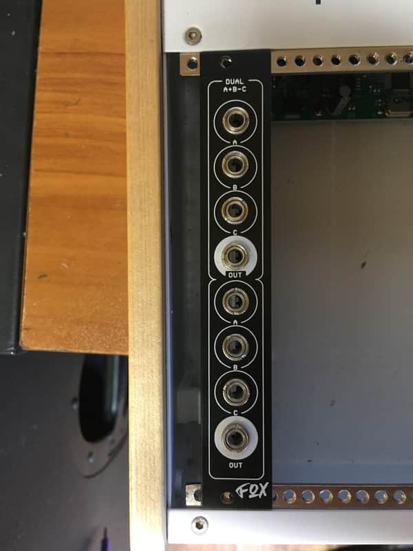 Foxing Hour ABC - Dual A+B-C Video Mixer Eurorack LZX Video Synthesizer image 1