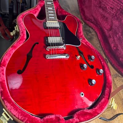 Gibson ES-335 Block 2020 - 2026 - Figured Sixties Cherry image 10