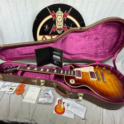 Gibson USA Custom Shop LPR9 lpr-9 r9 '59 1959 Les Paul Reissue Guitar with COA + Case 2014 image 1