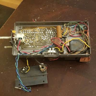 Webcor Tiny Mono Tube Amp Project 6BM8 12AX7 6X4 1961 Steel image 7