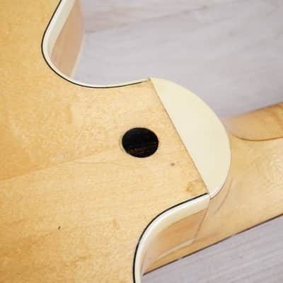 Gretsch 7607 Broadkaster Hollow Body 1975 Natural Filter'Tron Pickups Vintage USA w/ OHSC image 17