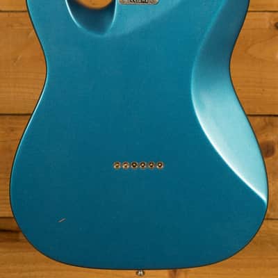 Fender American Ultra Luxe Vintage '60s Telecaster Custom - Rosewood - Lake Placid Blue image 2