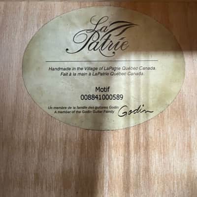 La Patrie (Godin) Motif Classical Acoustic Guitar image 21