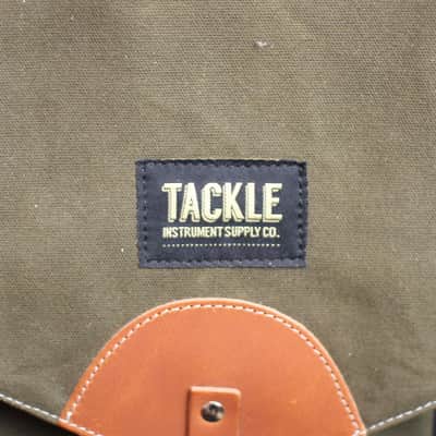 Tackle Instrument Supply Co. Waxed Canvas Compact Drum Stick Bag (Forest Green) image 2