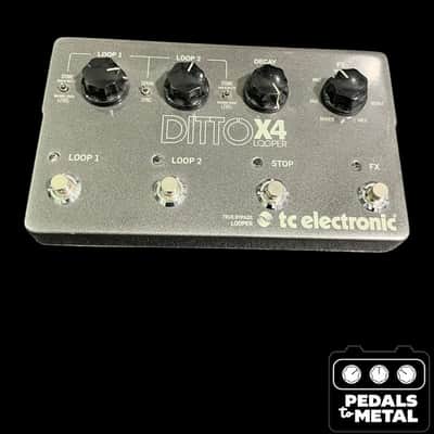 TC Electronic Ditto X4 Looper 2016 - Present - Black - X21560 image 2