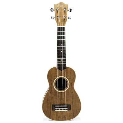 Lanikai Model AC-S Acacia Soprano Size Satin Finish Ukulele w/Gig Bag image 2