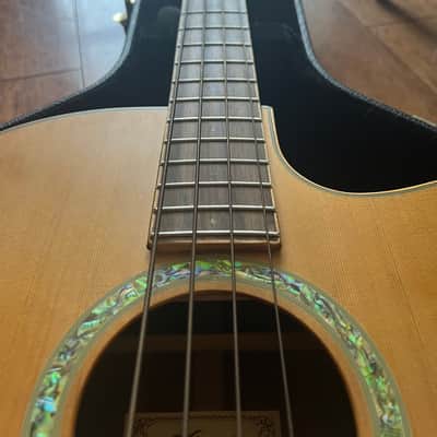 Demo video! Michael Kelly Club deluxe Acoustic Bass with hard case image 4