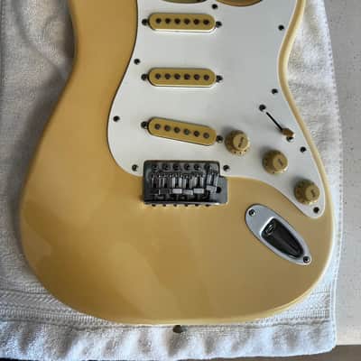 Fender Squire loaded body 1980’s - Olympic white image 1