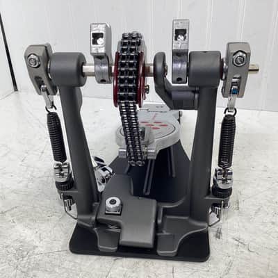 Pearl Eliminator Redline Double Kick Pedal - Silver / Black / Red image 12