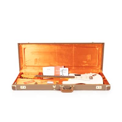 Fender American Vintage II 1961 Stratocaster Rosewood - Olympic White image 10
