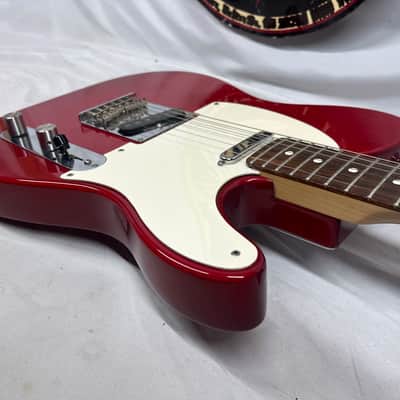 Fender American Standard Telecaster Tele Crimson Red Electric Guitar - Pickups have been Replaced with Seymour Duncan APTL-1/APTR-1 image 16