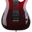 Schecter SLS Elite C-1 FR Guitar, Ebony Fretboard, Fishman Fluence Pickups, Blood Burst