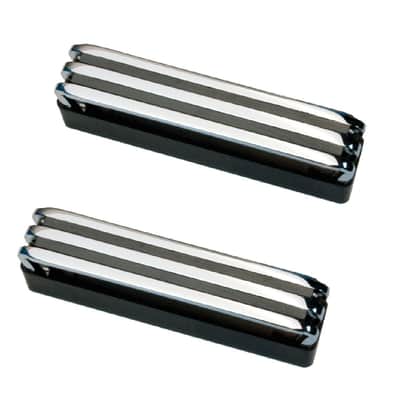 Lace Aluma J Jazz Bass pickup set - chrome