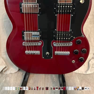 2016 Gibson Custom Shop EDS-1275 Double 12 Guitar in Cherry image 5