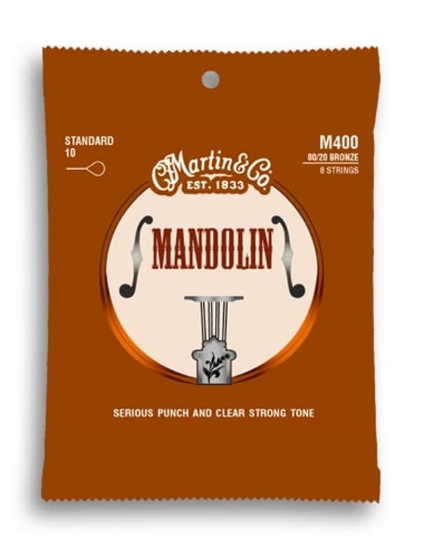 Martin M400 Mandolin Strings, Light (10-34) image 1