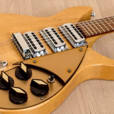 1996 Rickenbacker 325V59 Capri Mapleglo Vintage Reissue John Lennon w/ Case image 6