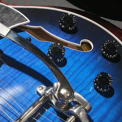 Heritage H-555 Custom 2012 Blueburst image 8