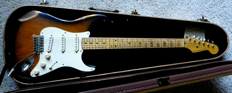 New 2025  Bill Nash Clapton Brownie Ash body S-57 Maple C Neck, USA Lollars Heavy relic image 1