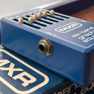 MXR MX-109 Six Band Graphic Equalizer 1976 - 1984 - Blue image 4