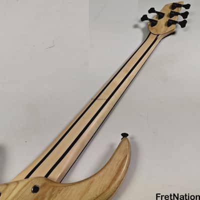 AC Guitars Krell 5-String Fretless Bass 34" Scale ACG Turkish Walnut 8.86lbs image 24
