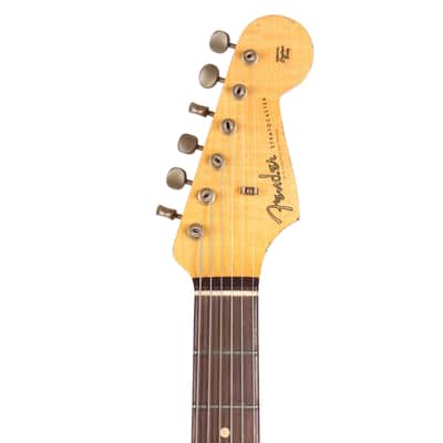 Fender Custom Shop 1960s Stratocaster Aged Olympic White Masterbuilt Jason Smith image 12