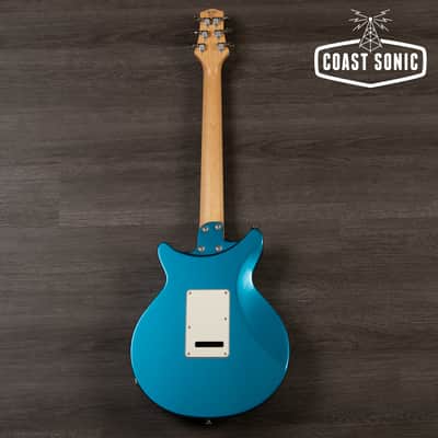 Mint Kz Guitar Works KGW Bolt-On 22 "Lake Placid Blue" image 4