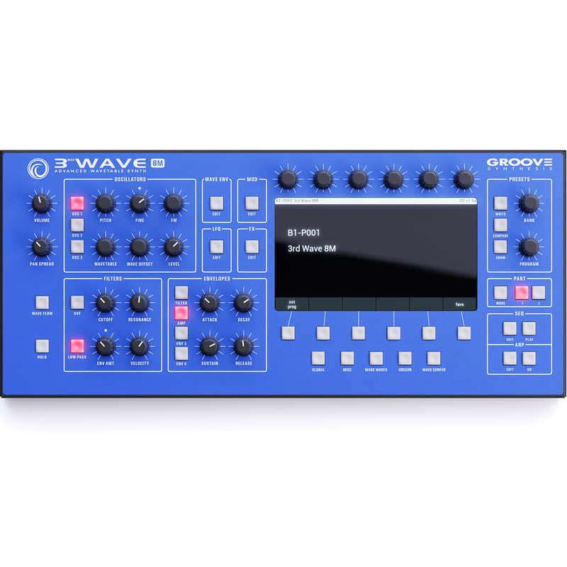 Groove Synthesis 3rd Wave 8 Voice Wavetable Desktop Module image 1