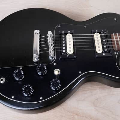 Gibson Sonex-180 Deluxe 1984 Ebony Vintage w/ Bag image 5