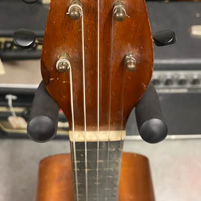 Vintage Hawaiian Music Studio Guitar-Uke - 5 String Steel Style Uke - Includes New HSC! image 6