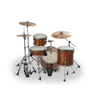 Gretsch CC2-J403 Catalina Club Satin Walnut Glaze - Drum Shell Set image 4
