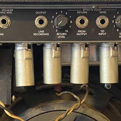 1983 Fender Concert "Rivera-era" 60-Watt All Tube 1 x 12" 2-Channel Electric Guitar Combo Amplifier image 5